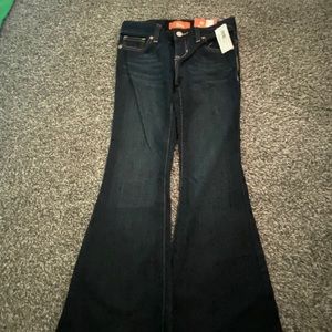 Old navy flare girl blue jeans size 6